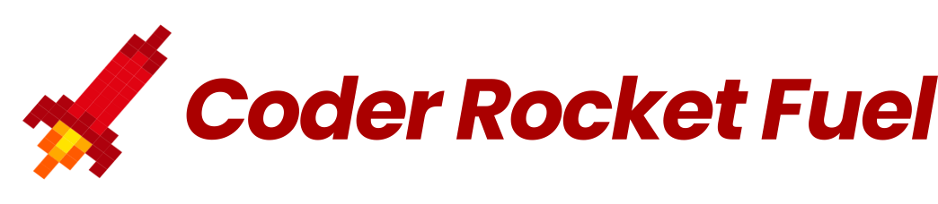 Coder Rocket Fuel Logo